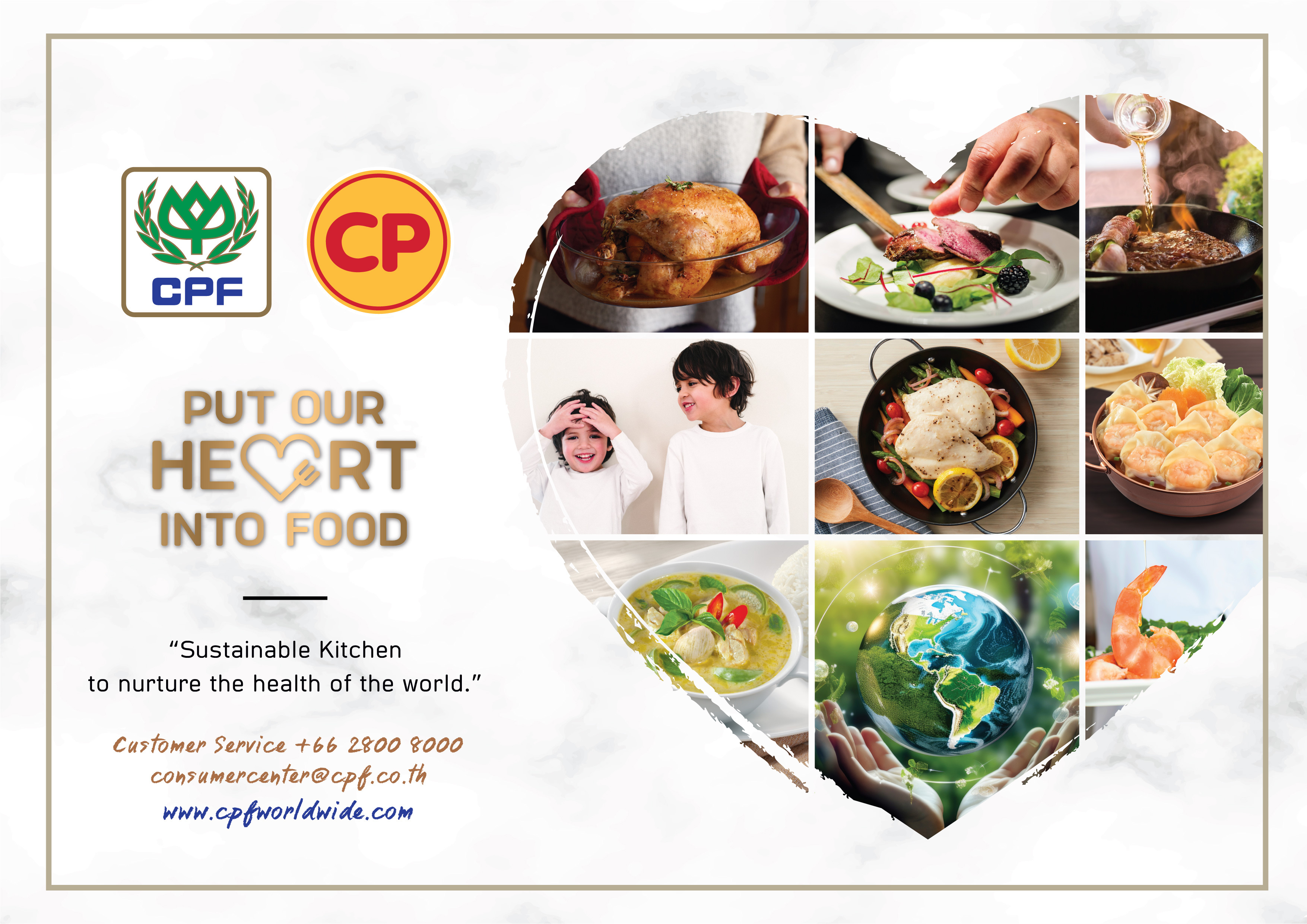 put our heart into food