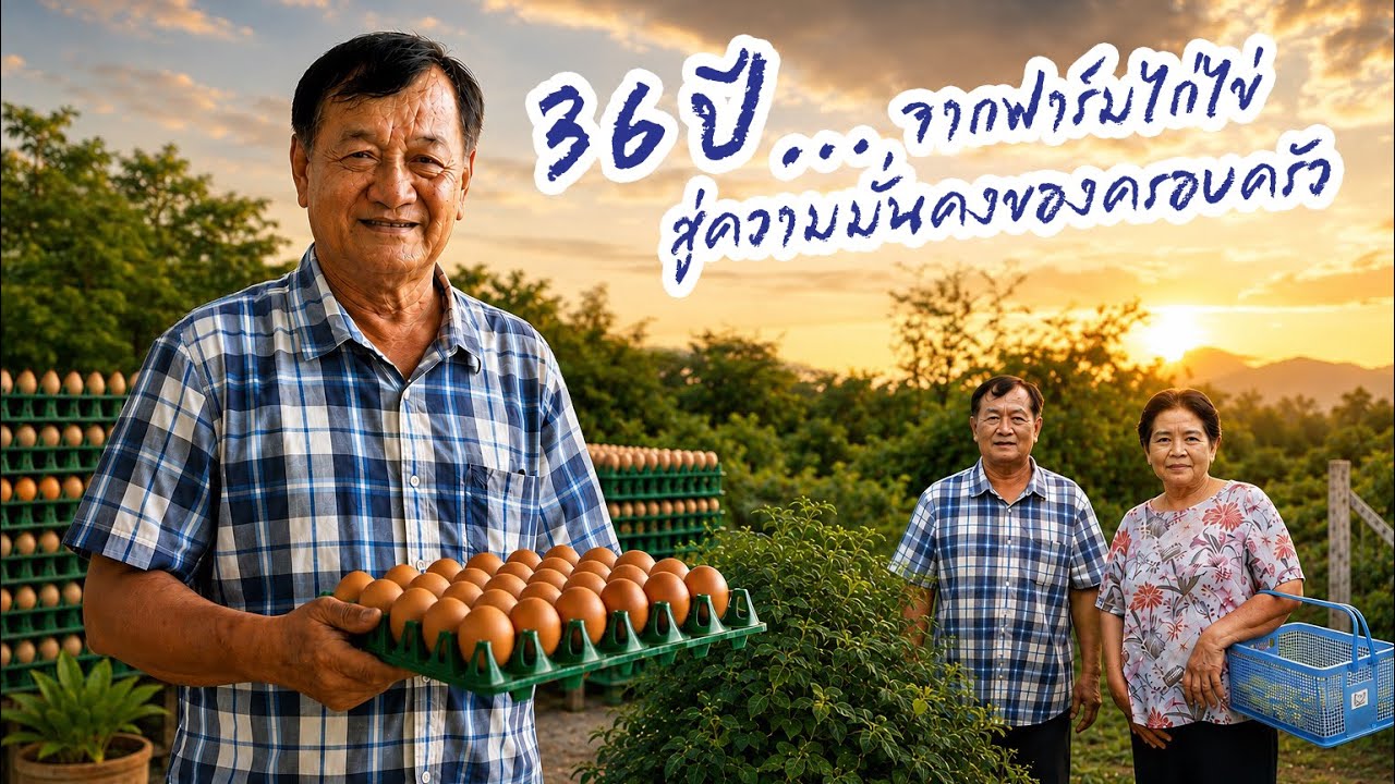 เรื่องดีดี CPF EP.386 ตอน 36 ปี…จากฟาร์มไก่ไข่ สู่ความมั่นคงของครอบครัว
