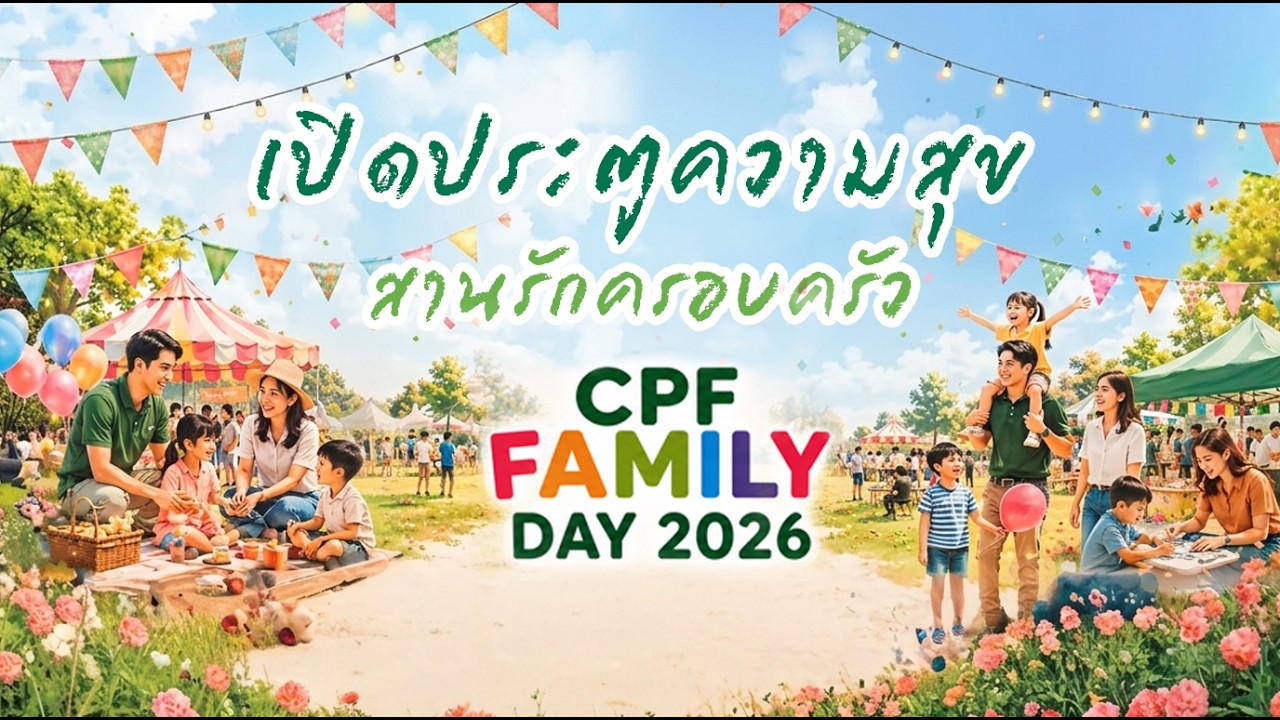 เรื่องดีดี CPF EP.387 ตอน CPF Family Day 2026 | เปิดประตูความสุข สานรักครอบครัว