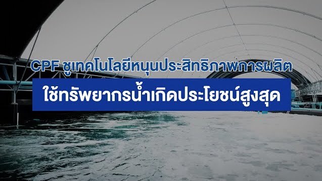 เรื่องดีดี CPF EP.185 ตอน “CPF ชูเทคโนโลยี" หนุนประสิทธิภาพการผลิต ใช้ทรัพยากรน้ำเกิดประโยชน์สูงสุด