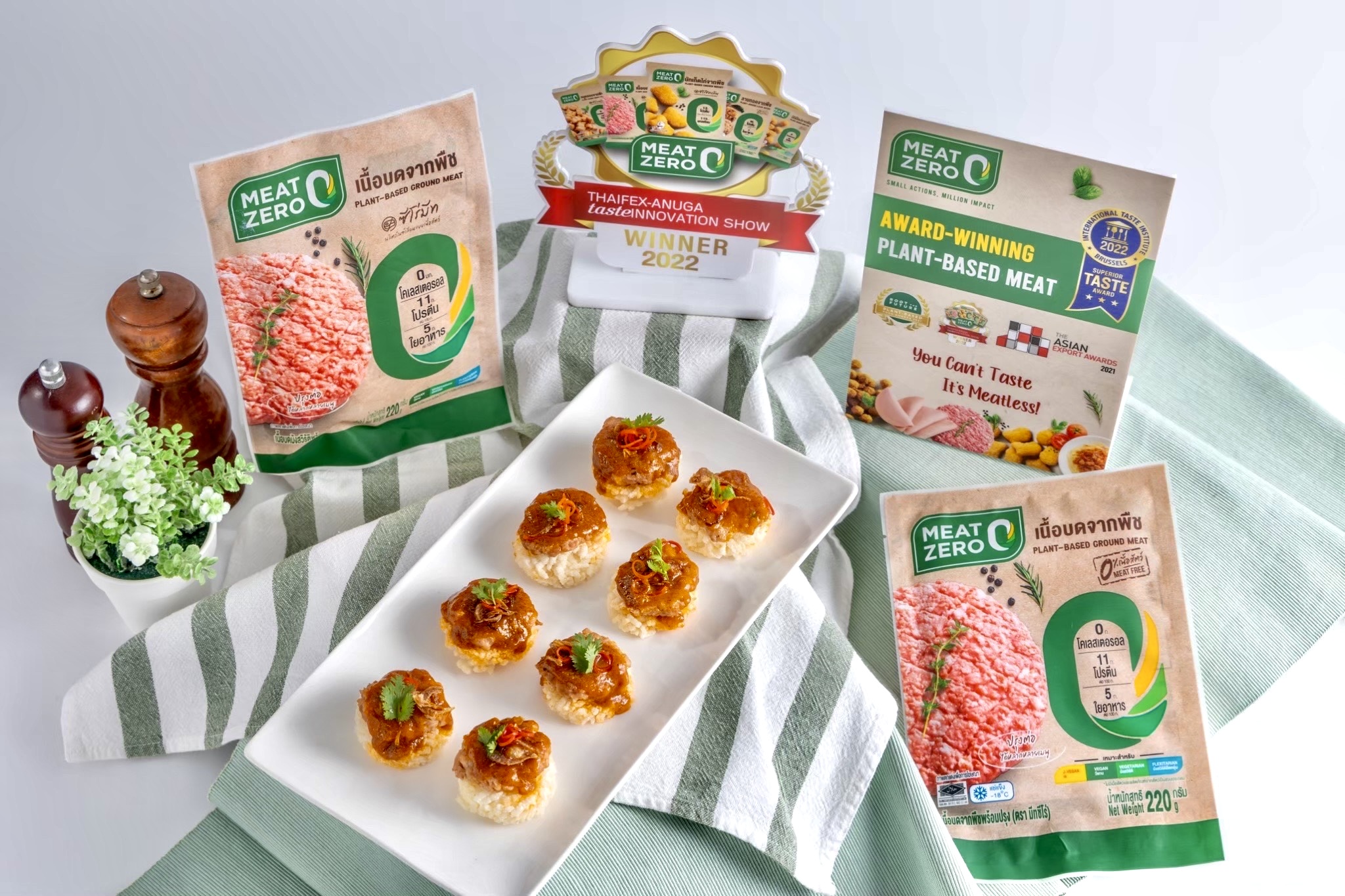 “Meat Zero” ผลิตภัณฑ์เนื้อจากพืช ทางเลือกเพื่อสุขภาพที่ดีช่วงเทศกาลกินเจ