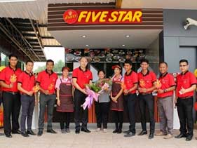 ธุรกิจห้าดาว เปิดร้าน Five Star รูปแบบใหม่ จ.สุราษฎร์ธานี ธุรกิจห้าดาว เปิดร้าน Five Star รูปแบบใหม่ จ.สุราษฎร์ธานี