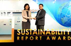 CPF wins Sustainability Report Award 2014 for 2 consecutive years
