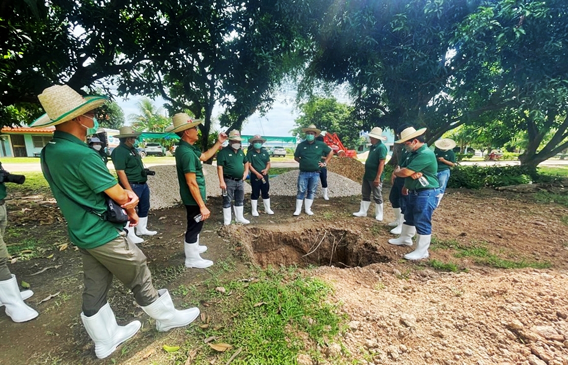 “ธนาคารน้ำใต้ดิน” หมู่บ้านเกษตรกรรมหนองหว้า แหล่งเรียนรู้นวัตกรรมการบริหารจัดการน้ำยั่งยืน