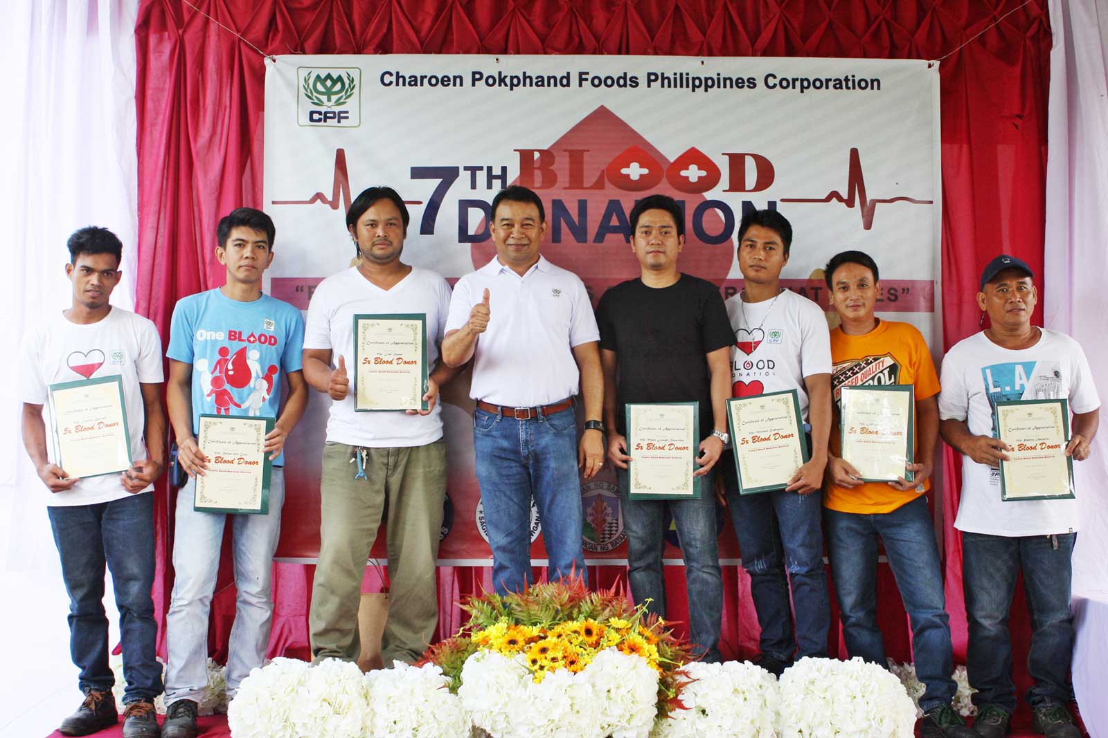 ซีพีเอฟ ฟิลิปปินส์ ร่วมบริจาคโลหิตเพื่อช่วยชีวิตเพื่อนมนุษย์ 