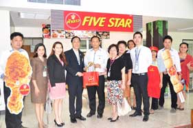 ห้าดาว เปิดร้าน Five Star สาขารพ.รามาธิบดี ม.มหิดล ศาลายา ห้าดาว เปิดร้าน Five Star สาขารพ.รามาธิบดี ม.มหิดล ศาลายา