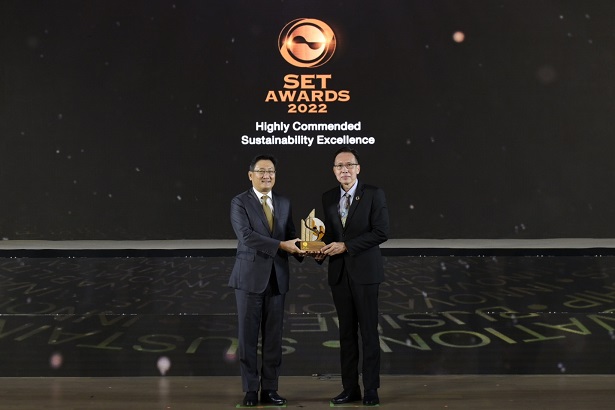 CPF คว้ารางวัลด้านความยั่งยืน Highly Commended in Sustainability Awards  เวที SET Awards 2022