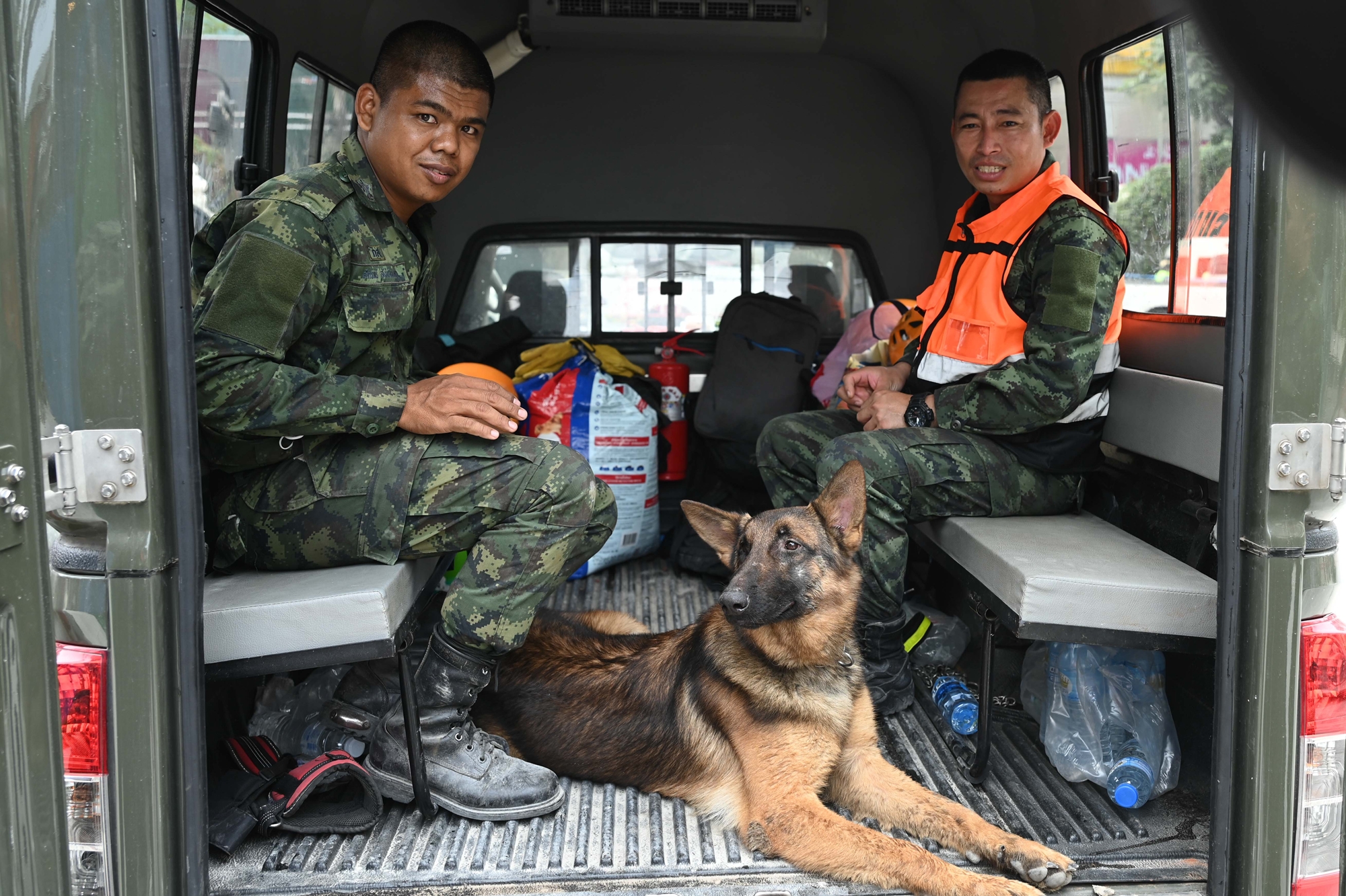 CPF and JerHigh Support K9 Units in Search and Rescue Mission CPF and JerHigh Support K9 Units in Search and Rescue Mission