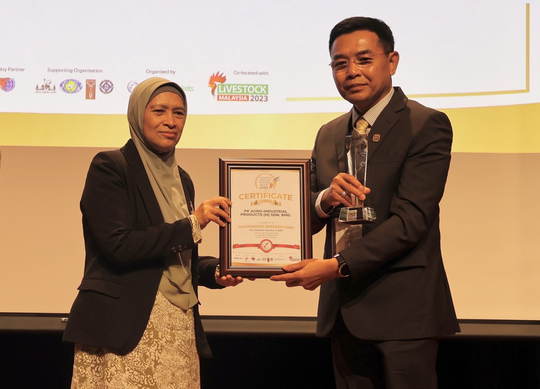 CPF Malaysia Secures Top Honors at Malaysia Livestock Industry Awards 2023, Enhancing Consumer Quality of Life