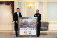 ซีพีเอฟ มอบนาฬิกาละหมาด โครงการคืนสันติสุขสู่แดนใต้ ปีที่ 8