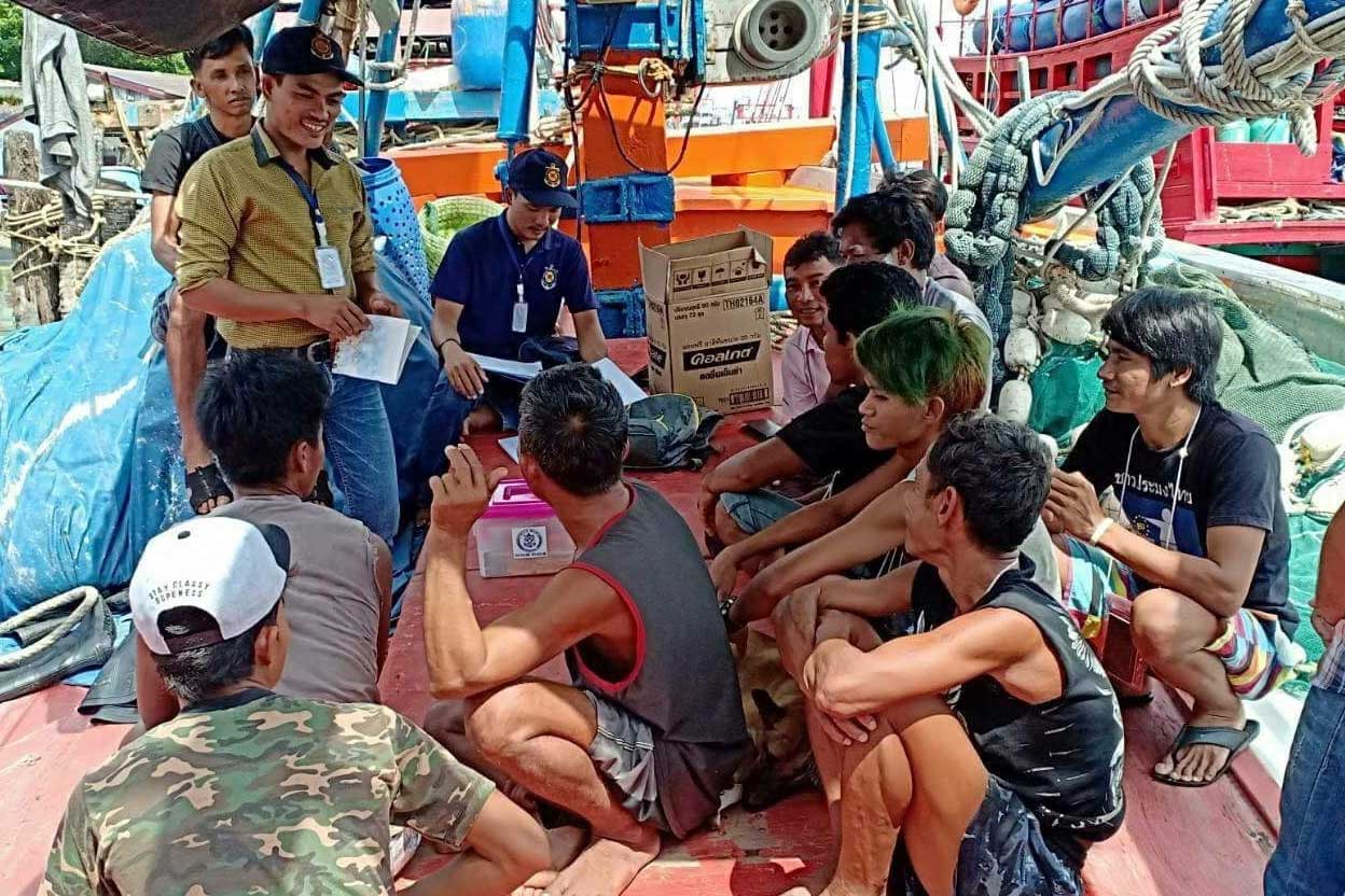 ซีพีเอฟผนึกพลังภาครัฐ NGO ยกระดับคุณภาพชีวิตแรงงานต่างชาติบนเรือประมงต่อเนื่อง ผ่าน ศูนย์สวัสดิภาพและธรรมาภิบาลแรงงานประมงจังหวัดสงขลา ซีพีเอฟผนึกพลังภาครัฐ NGO ยกระดับคุณภาพชีวิตแรงงานต่างชาติบนเรือประมงต่อเนื่อง ผ่าน ศูนย์สวัสดิภาพและธรรมาภิบาลแรงงานประมงจังหวัดสงขลา