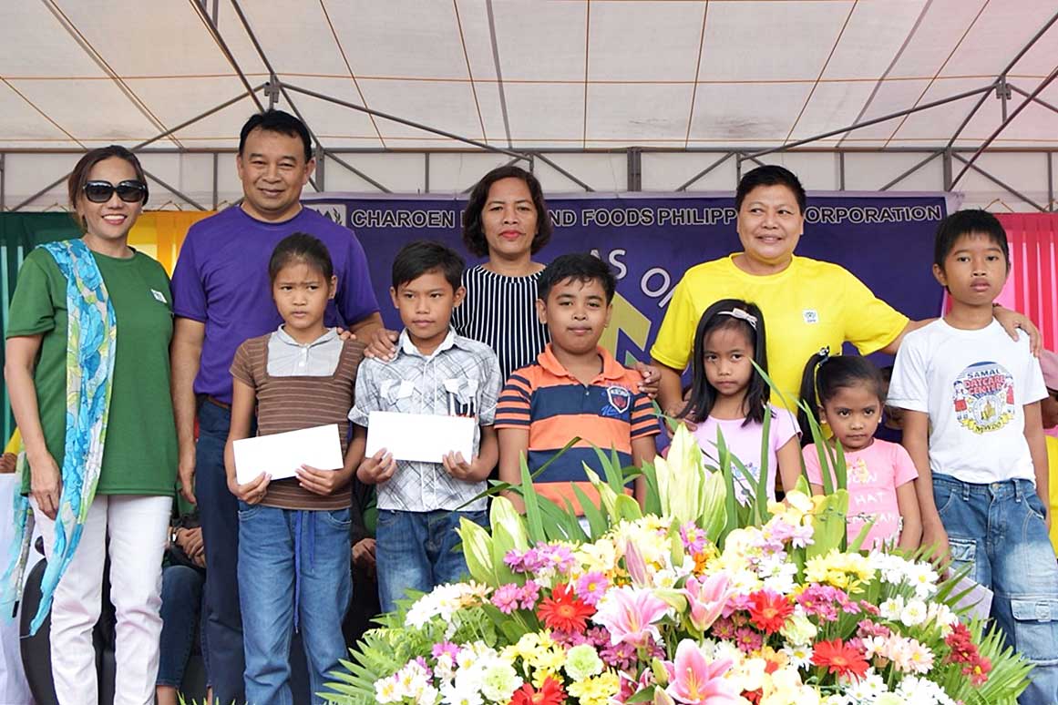CP Foods awards scholarship to students in the Philippines for five consecutive years. CP Foods awards scholarship to students in the Philippines for five consecutive years.
