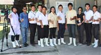 ซีพีเอฟ นำสื่อชมความสำเร็จเกษตรกรคอนแทรคฟาร์มเลี้ยงหมู-ไก่ไข่