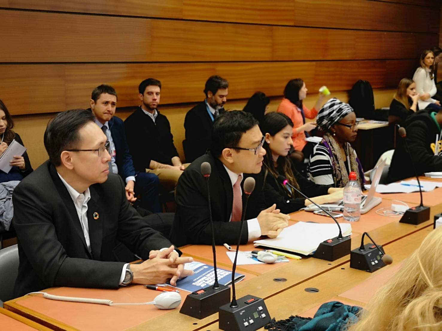 CP and CPF share experience in the field of human rights at 2019 UN Forum CP and CPF share experience in the field of human rights at 2019 UN Forum