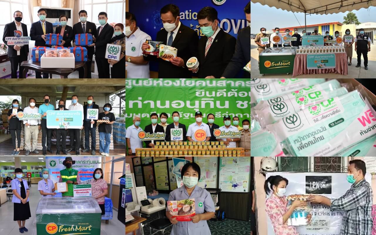 CP Group and CP Foods make multiple COVID-relief efforts to help Thailand tackle COVID-19