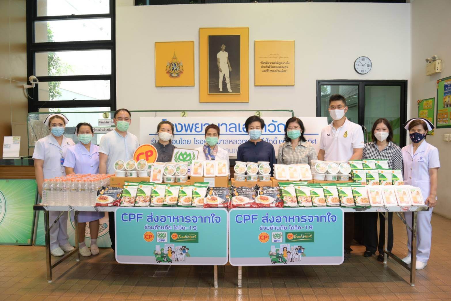 CP Foods supplies hearty meals to BMA field hospital against Covid-19