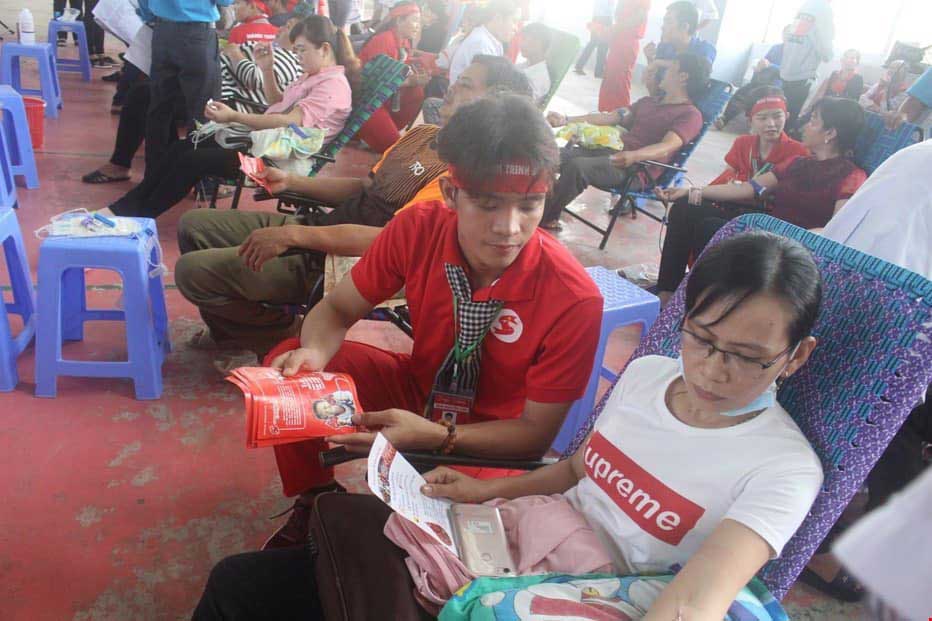 CP Vietnam participates World Blood Donor Day 2019.