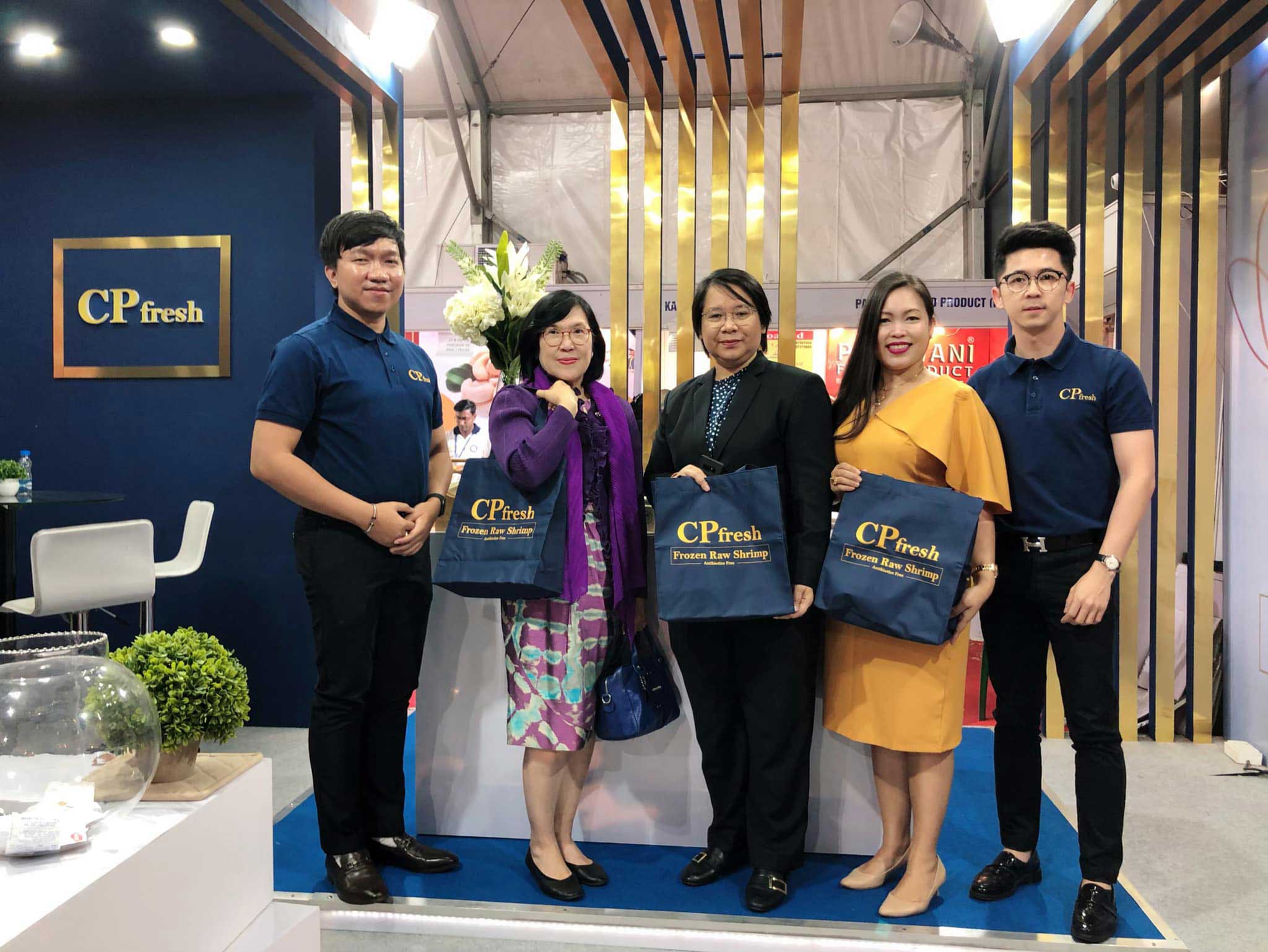 CPF India highlights premium frozen shrimp in 18th India International Mega Trade Fair 2019