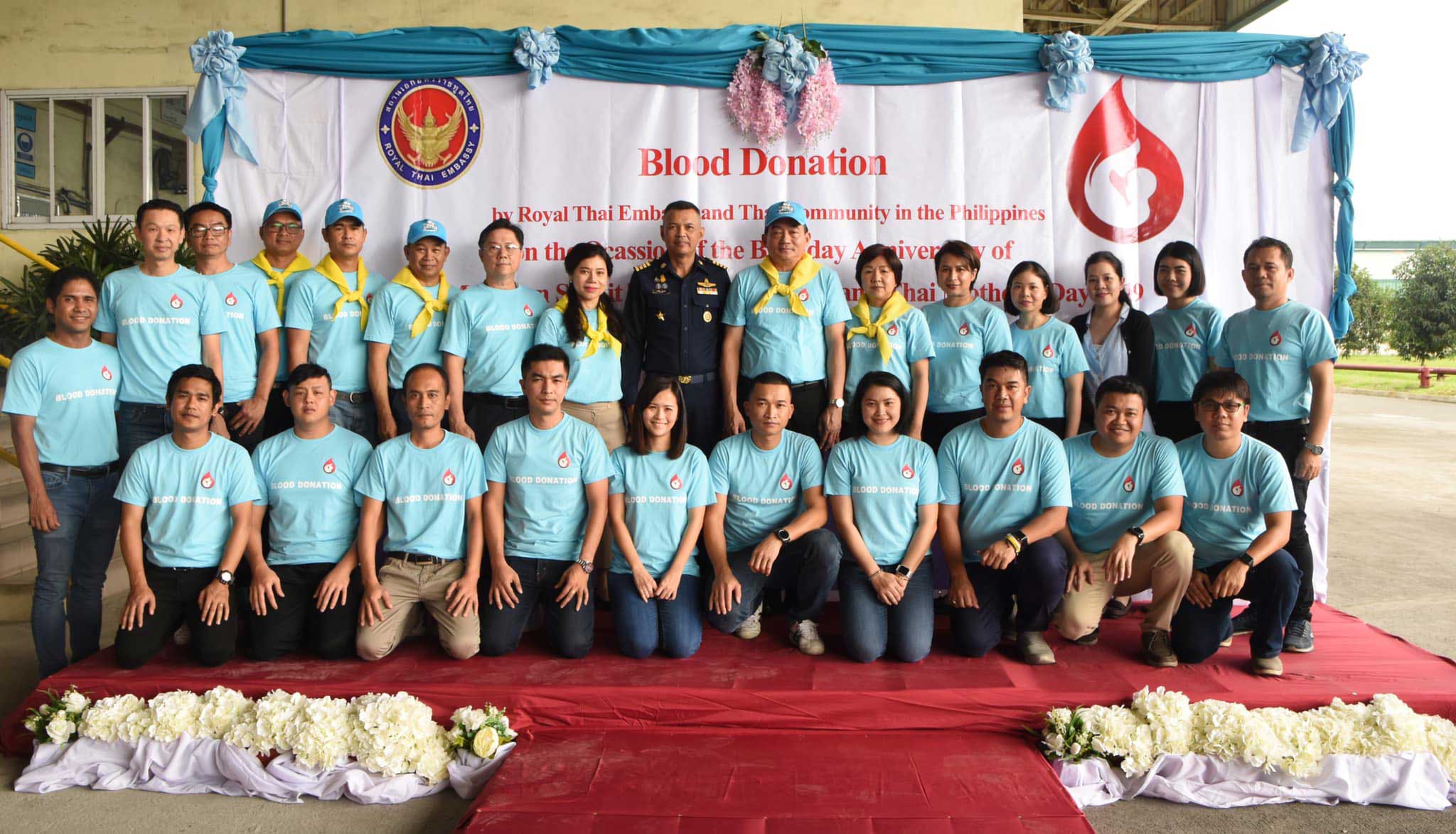 CPF Philippines joins hands with Thai Embassy arrange blood donation CPF Philippines joins hands with Thai Embassy arrange blood donation