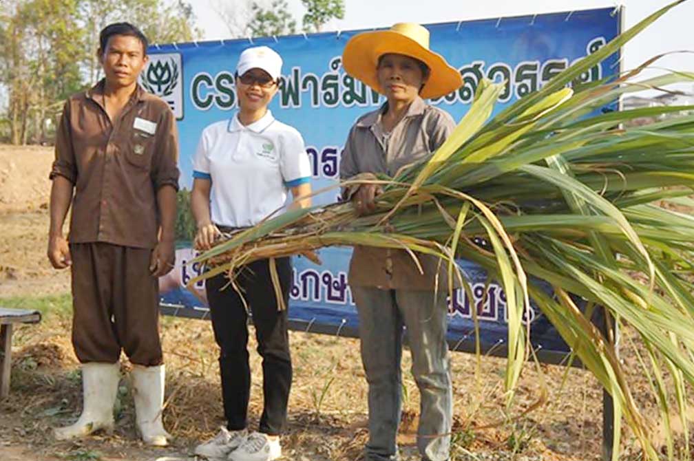 ปันน้ำปุ๋ยสู่ชุมชน…โมเดลซีพีเอฟช่วยเกษตรกรผ่านพ้นวิกฤติภัยแล้ง