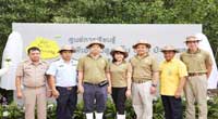 CPF’s learning center “Grow-Share-Protect Mangrove Forestation”  to conserve natural resources