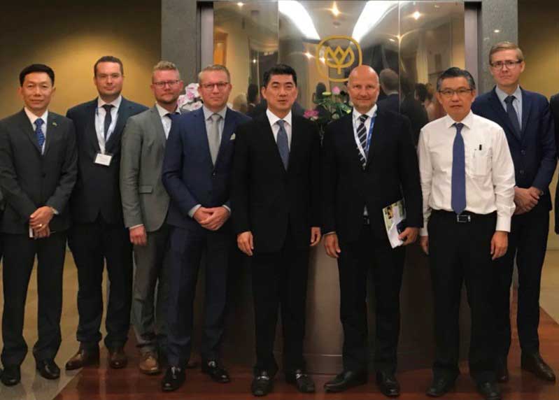 CPF ต้อนรับปลัดกระทรวงเศรษฐกิจฟินแลนด์ CPF ต้อนรับปลัดกระทรวงเศรษฐกิจฟินแลนด์
