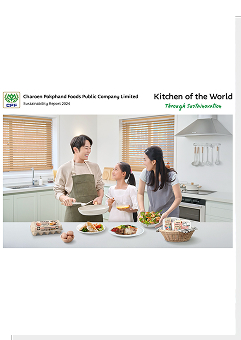 Insider: Sustainability Report of The CPF Worldwide